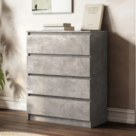 Комод No Brand NT-215 80x40x100 см Бетон (13828482)