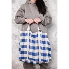 Сумка шопер большой клетчатый VS Thermal Eco Bag