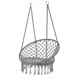 Садовая качеля-гамак Garden Line 80х60х120 см Grey