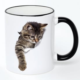 Чашка No Brand Cat 330 мл Разноцветный (chaska-cat-2)