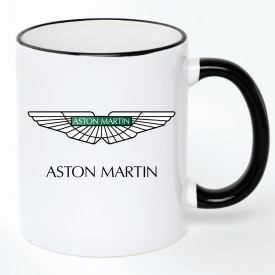 Чашка No Brand Aston martin 330 мл Белый (chaska-ab-10-14)