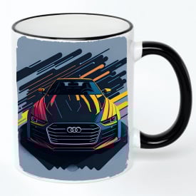 Чашка No Brand Авто 330 мл Разноцветный (chaska-auto-12)