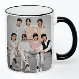Чашка No Brand bts k pop 330 мл Разноцветный (chaskpop-13)