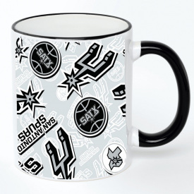 Чашка No Brand san antonio spurs 330 мл Разноцветный (chaskazz-16)