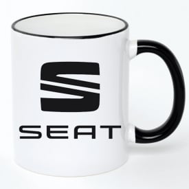 Чашка No Brand Seat 330 мл Белый (chaska-ab-10-21)