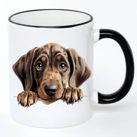 Чашка No Brand Собака 330 мл Разноцветный (chaska-dog-52)