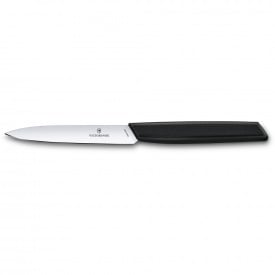 Кухонный нож для чистки Victorinox Swiss Modern Paring 10 см Черный (6.9003.10)
