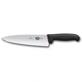 Кухонный нож Victorinox Dual Grip Chef's 20 см Черно-красный (5.2063.20D)