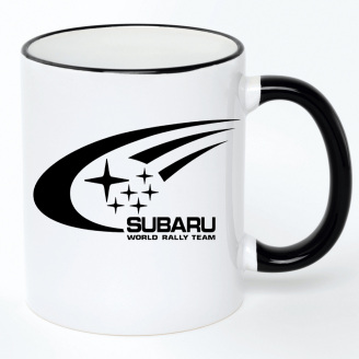 Чашка No Brand Subaru 330 мл Белый (chaska-ab-10-25)