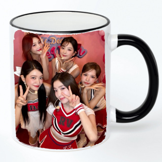 Чашка No Brand red velvet k pop 330 мл Разноцветный (chaskpop-28)