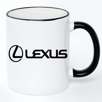 Чашка No Brand Lexus 330 мл Белый (chaska-ab-10-30)