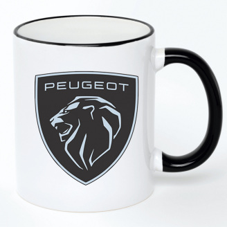 Чашка No Brand Peugeot 330 мл Белый (chaska-ab-10-22)