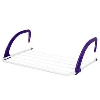 Наружная сушилка для вещей Fold Clothes Shelf Фиолетовый (hub_w2edw9)