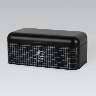 Хлебница Maestro MR-1774 42х24,8х16,5 см Черный (76672658)