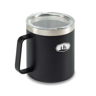 Термокружка GSI Outdoors Glacier Stainless 15 Fl Oz Camp Cup 440 мл Black (1099-63255)