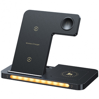 Беспроводная зарядка подставка 3в1 Remax Minxl Pro RP-W70