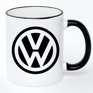 Чашка No Brand Volkswagen 330 мл Белый (chaska-ab-10-9)