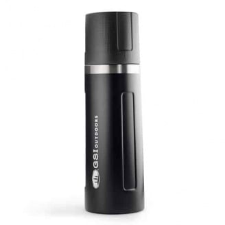 Термос GSI Outdoors Glacier Stainless 1 L Vacuum Bottle Черный (1099-67475)