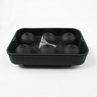 Силиконовая форма для льда VR 18,5 x 12,5 x 4,6 см Черный (H051355)
