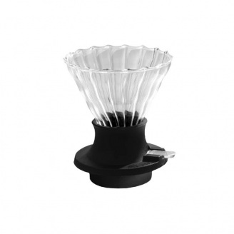 Пуровер иммерсионный для заваривания кофе Choxila 12042 9,5х12 см Gray 13039-84121