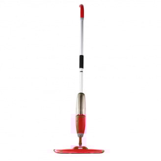 Умная швабра с распылителем и двойной щеткой Healthy Spray Mop 3в1 Красный