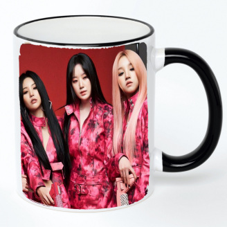 Чашка No Brand (G)I-dle k pop 330 мл Разноцветный (chaskpop-3)