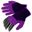 Садовые перчатки Garden gloves фиолетовые 119-8628569 Рівне