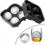 Форма для льда силиконовая Ice Шар 4 ячейки 12х12х4,5 см Черный (C051354) Дніпро
