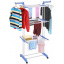 Универсальная складная сушилка для белья OPT-TOP 3 Tiers Garment rack белая (1756374679) Херсон