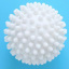 Шарик для стирки белья IwConcept Dryer balls 1шт White (16579-hbr) Лубни