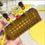 Губка для посуды двухслойная No Brand 10x8.2x5 см Желтый (GBKBOB-0757) Харків