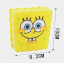 Губка для посуды двухслойная No Brand 10x8.2x5 см Желтый (GBKBOB-0757) Харків