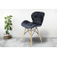 Кресло Jumi Scandinavian Design 73х46 см Black Киев