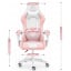 Компьютерное кресло Hell's Rainbow Pink-White (5904204981125) Ровно