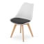 Кресло LEOBERT Mark 47х81.5 см White-Black Черкассы