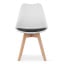 Кресло LEOBERT Mark 47х81.5 см White-Black Черкассы