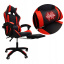 Компьютерное кресло Kontrast Viper Black-Red (5901386202147) Івано-Франківськ