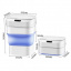 Складное мусорное ведро RIAS ZSW-L11 с сенсорной крышкой 8L White (3_01529) Харків