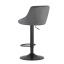 Барный стул LEOBERT KAST 105х34 см Grey Дубно