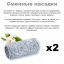 Комплект для уборки 2в1 No Brand Cleaning Kit швабра Лентяйка со складной ручкой и ведро с автоматическим отжимом Геническ