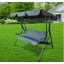 Садовые качели Garden Line VIP 170х110х153 см Антрацит Кропивницький
