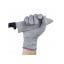 Защитные перчатки от порезов No Brand Cut Resistant Gloves Серый 92-8724006 Запоріжжя