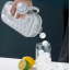 Портативная силиконовая форма для льда OPT-TOP ICE Cube Tray бутылка 2в1 на 17 шариков Белый (2104618556) Чернівці