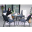 Комплект садовой мебели GardenLine Verona-4 Grey круглый стол 5 шт Лубны