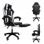 Компьютерное кресло Kontrast Viper Black White (5901386202161) Киев