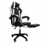 Компьютерное кресло Kontrast Viper Black White (5901386202161) Киев