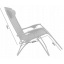 Шезлонг Garden Line Relax Black до 130 кг Черный Вишневе