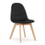 Кресло Jumi Colin 81.5х44 см Black Ивано-Франковск