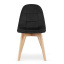 Кресло Jumi Colin 81.5х44 см Black Ивано-Франковск