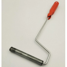 Валик з канавками для смоли епоксидної та поліефірної 140×20 мм Steel Bolt Roller